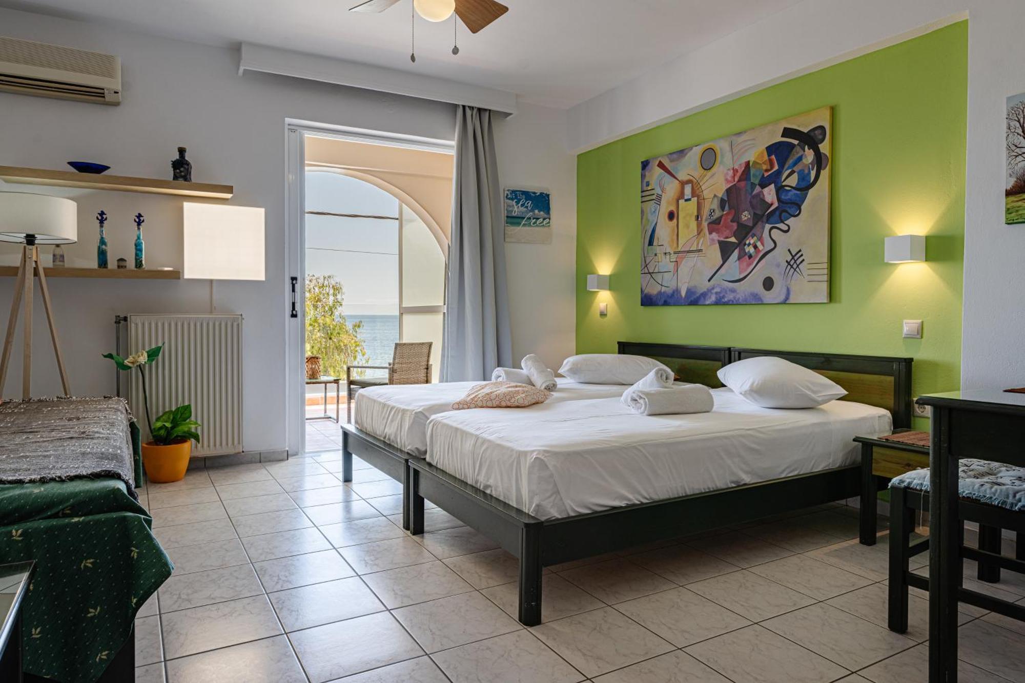 Seafront Spirit Apartments Zakintos Oda fotoğraf
